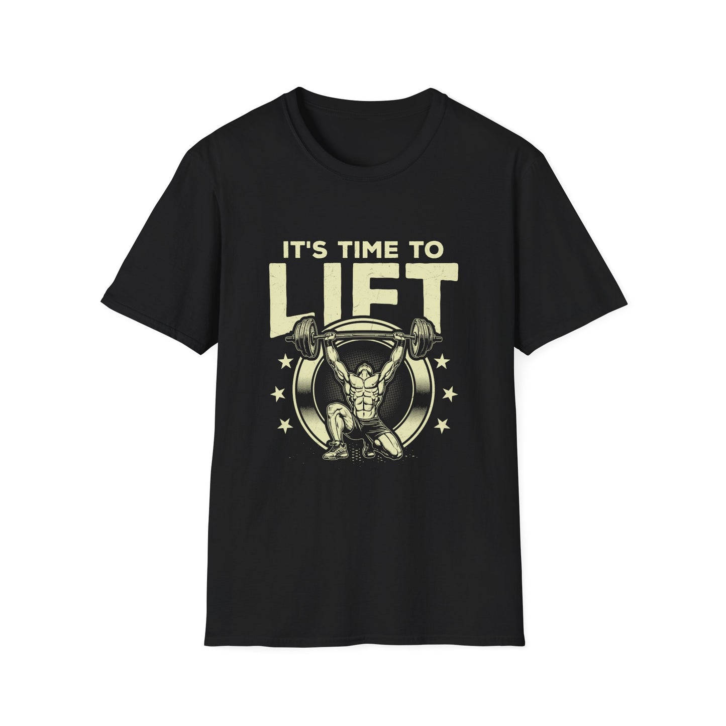 ITS TIME TO LIFT GYM T-SHIRT