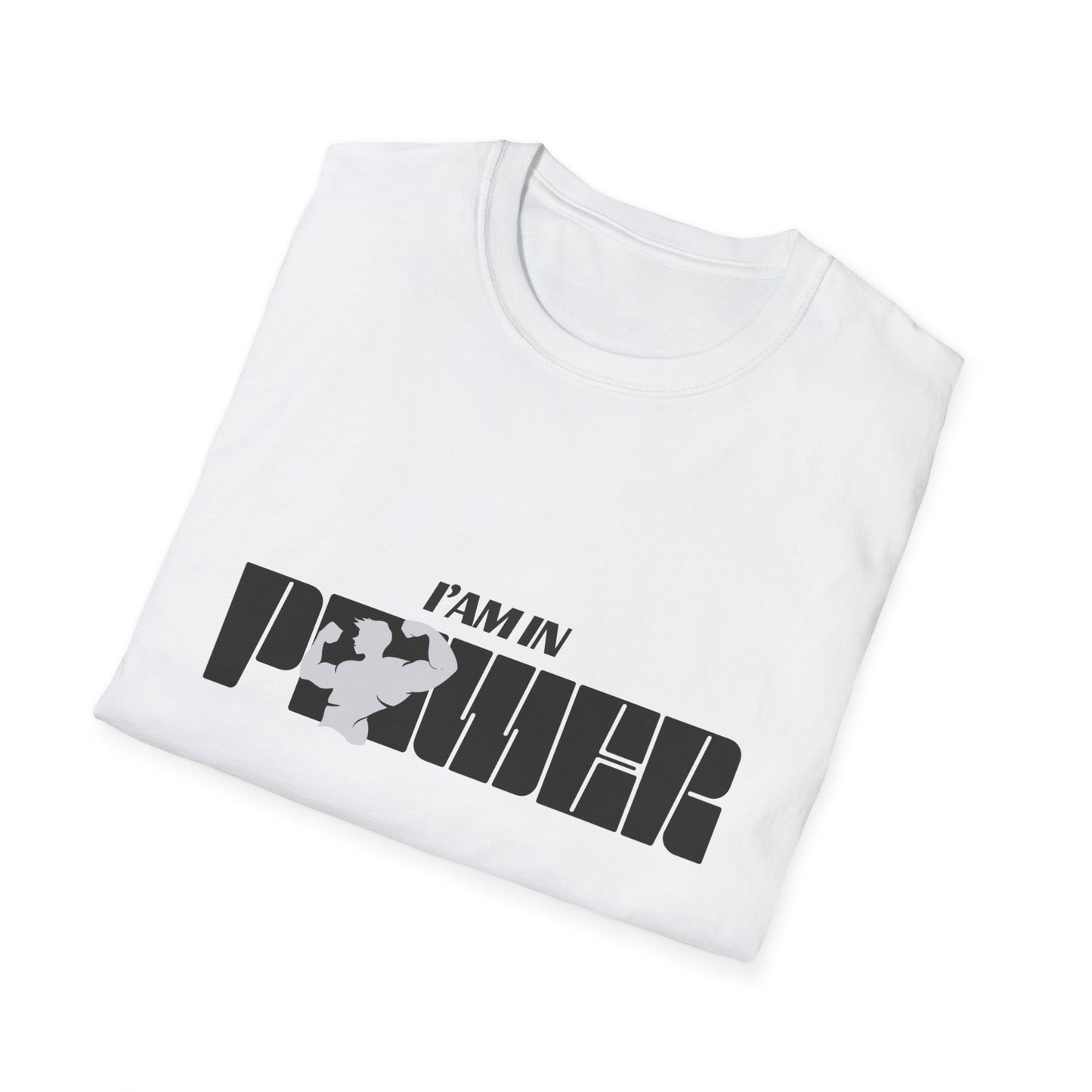 I AM IN POWER – Motivational Gym T-Shirt