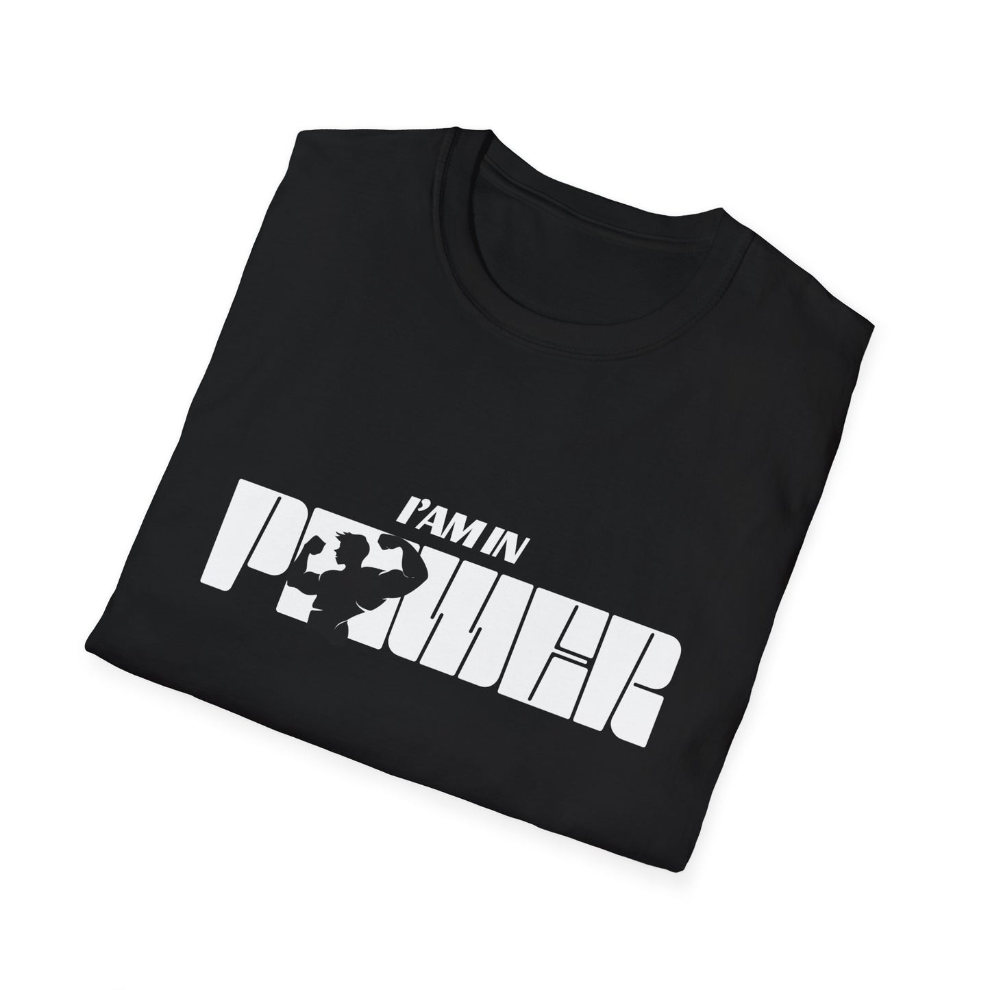 I AM IN POWER – Motivational Gym T-Shirt