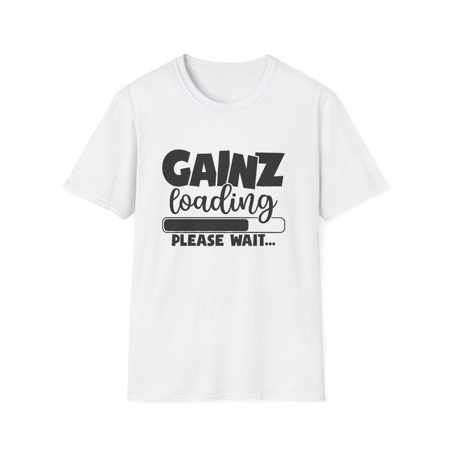 Gym Motivation Shirt | Gainz Loading T-Shirt