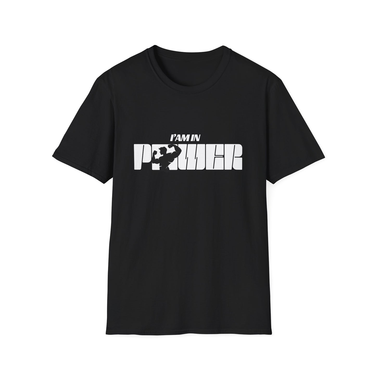 I AM IN POWER – Motivational Gym T-Shirt