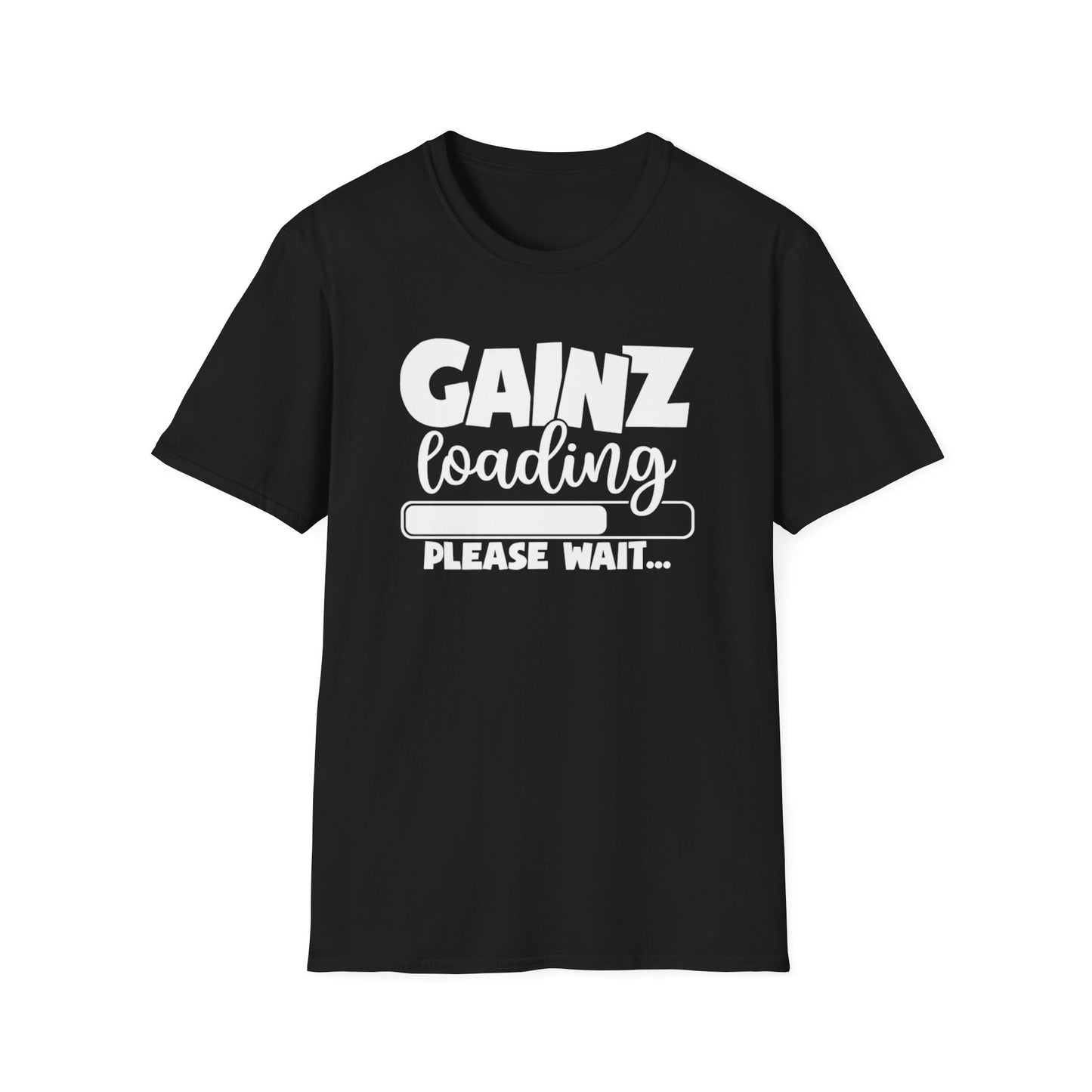 Gym Motivation Shirt | Gainz Loading T-Shirt