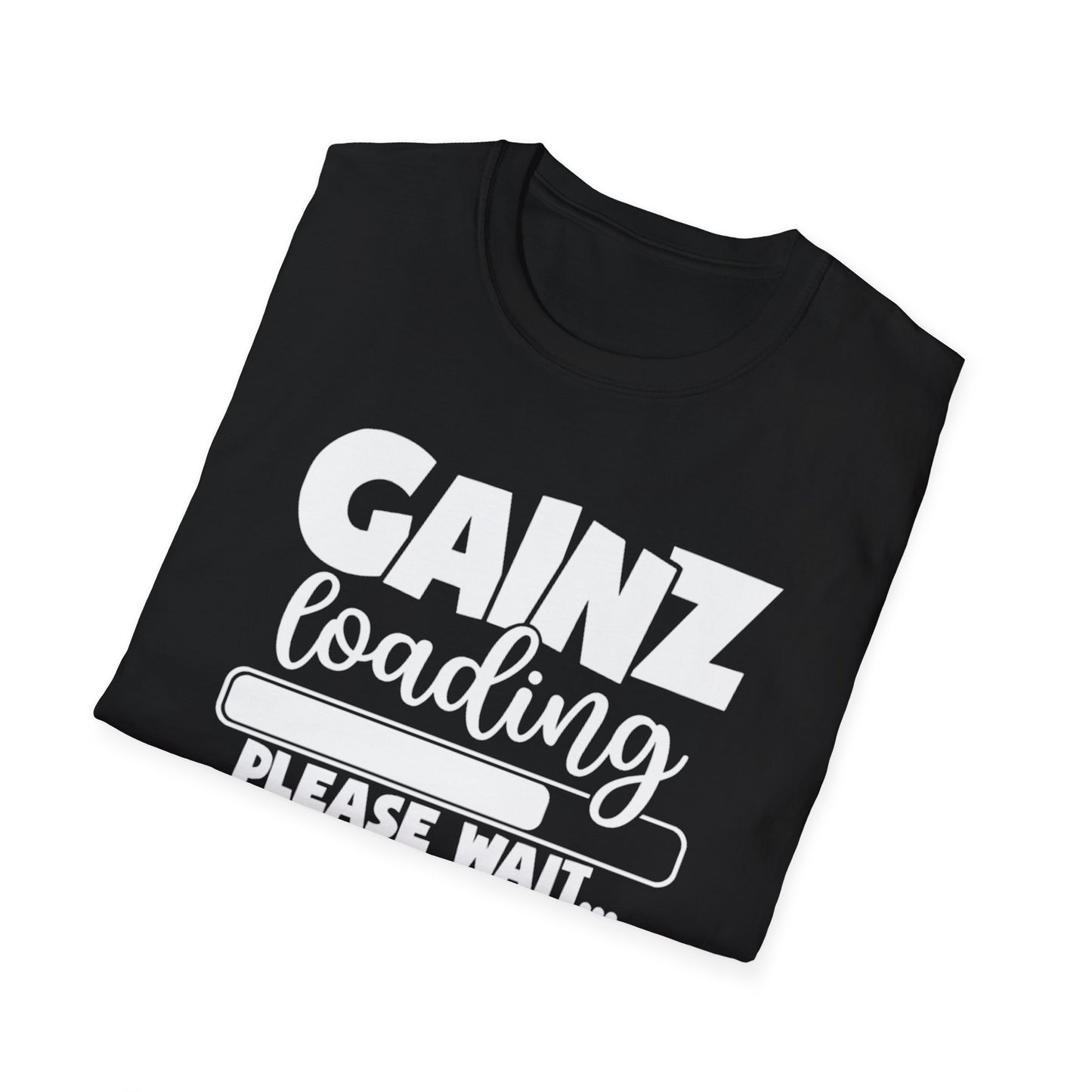 Gym Motivation Shirt | Gainz Loading T-Shirt