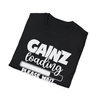 Gym Motivation Shirt | Gainz Loading T-Shirt