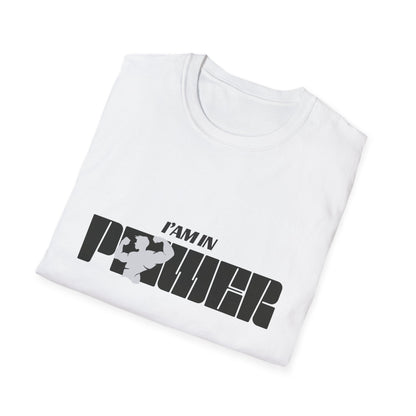 I AM IN POWER – Motivational Gym T-Shirt