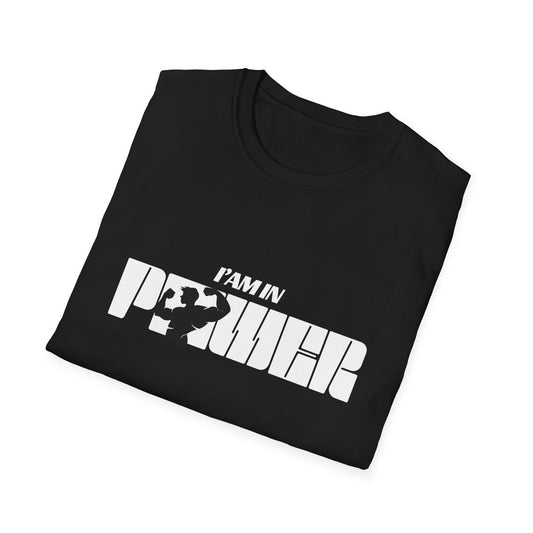 I AM IN POWER – Motivational Gym T-Shirt