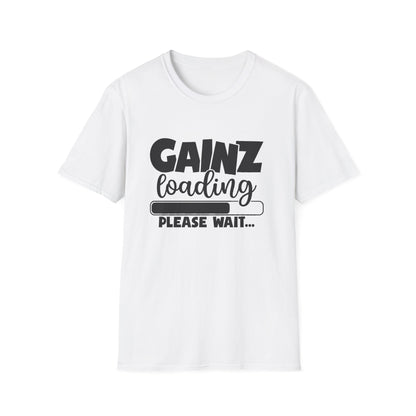 Gym Motivation Shirt | Gainz Loading T-Shirt