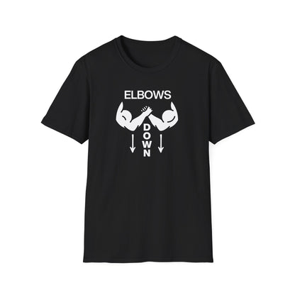 ELBOWS DOWN – Arm Wrestling Training Tee