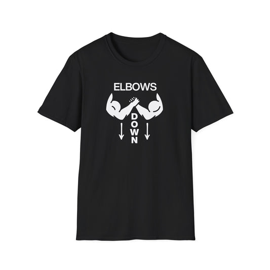 ELBOWS DOWN – Arm Wrestling Training Tee