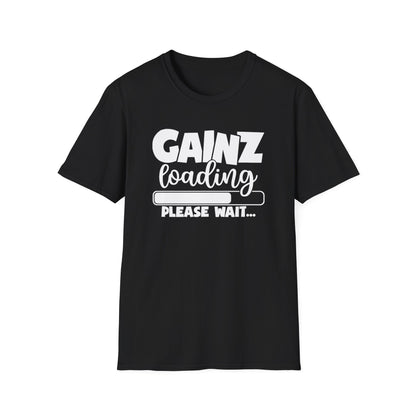 Gym Motivation Shirt | Gainz Loading T-Shirt