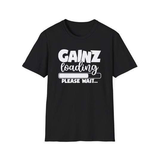 Gym Motivation Shirt | Gainz Loading T-Shirt