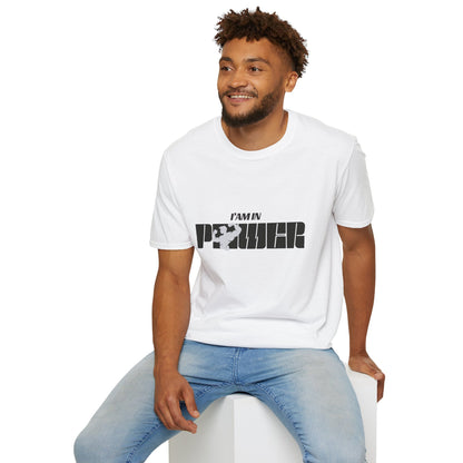 I AM IN POWER – Motivational Gym T-Shirt