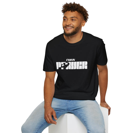 I AM IN POWER – Motivational Gym T-Shirt